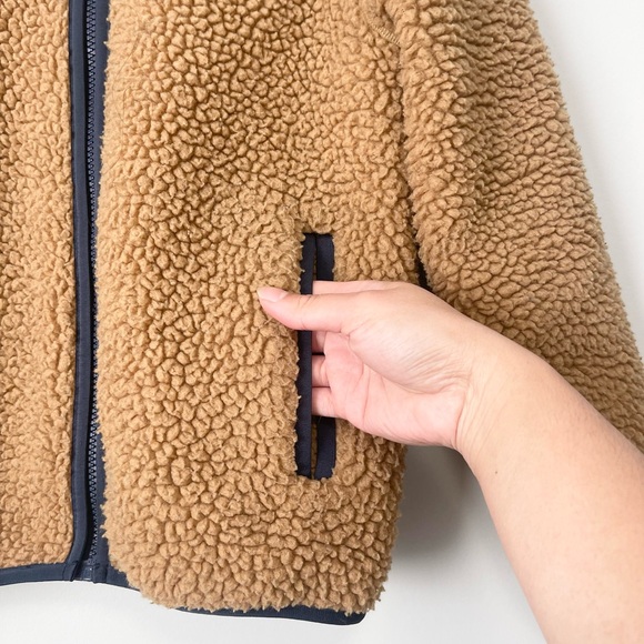 Tommy Hilfiger Kids U Heritage Badge Sherpa Jacket size M (8-10) - Picture 5 of 8